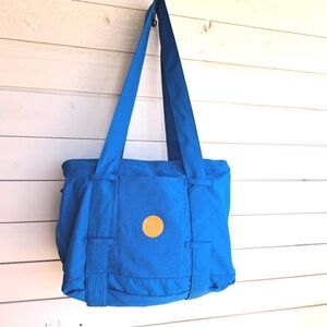 Yogitoes rUNIVERSE bag teal with yoga mat holder